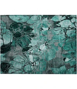Addison Chantille ACN558 Teal 1 ft. 8 in. x 2 ft. 6 in. Rectangle Rug