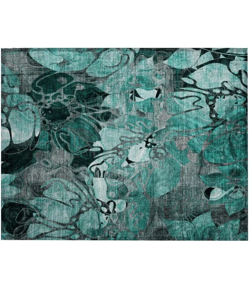 Chantille ACN558 Teal 1'8" x 2'6" Rug