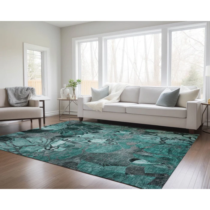 Chantille ACN558 Teal 8' x 10' Rug