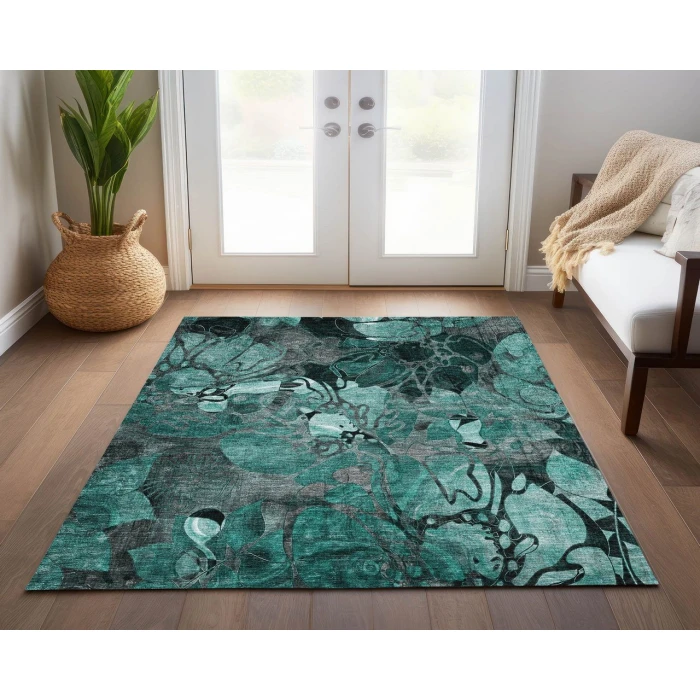 Chantille ACN558 Teal 8' x 10' Rug