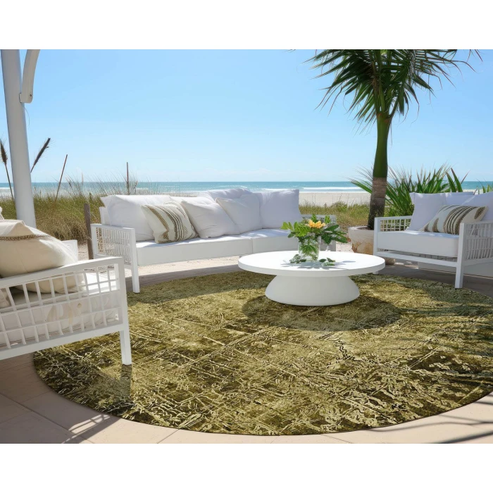 Chantille ACN559 Brown 8' x 8' Rug