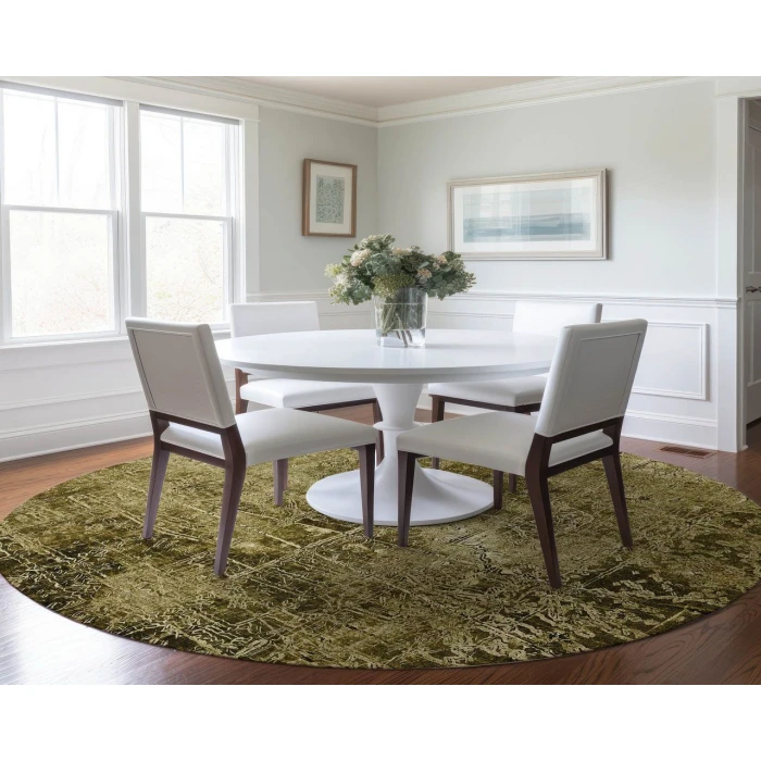 Chantille ACN559 Brown 8' x 8' Rug