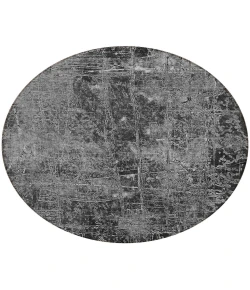 Addison Chantille ACN559 Gray 8 ft. x 8 ft. Round Rug