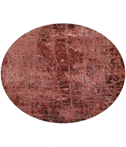 Addison Chantille ACN559 Merlot 8 ft. x 8 ft. Round Rug