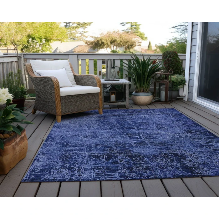 Chantille ACN559 Navy 5' x 7'6" Rug