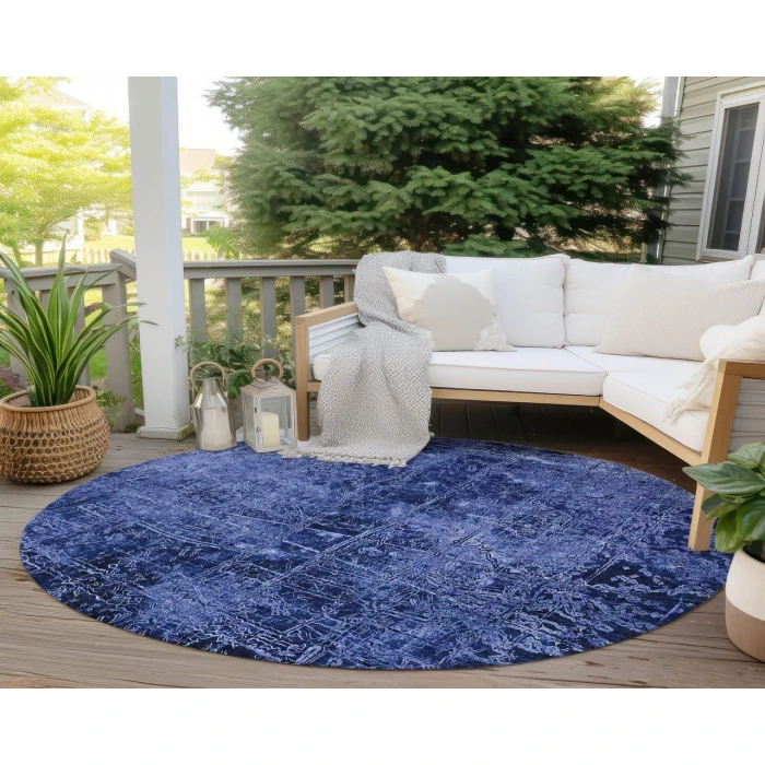 Chantille ACN559 Navy 8' x 8' Rug