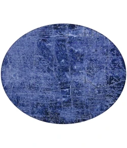 Addison Chantille ACN559 Navy 8 ft. x 8 ft. Round Rug