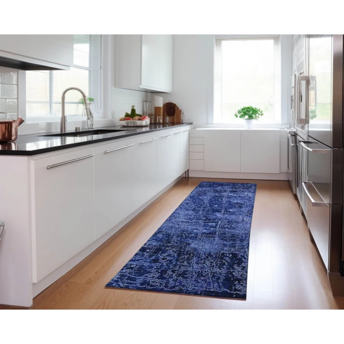 Chantille ACN559 Navy 2'3" x 7'6" Rug