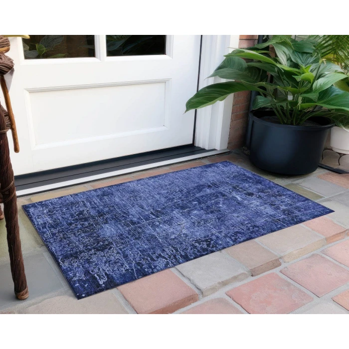 Chantille ACN559 Navy 1'8" x 2'6" Rug