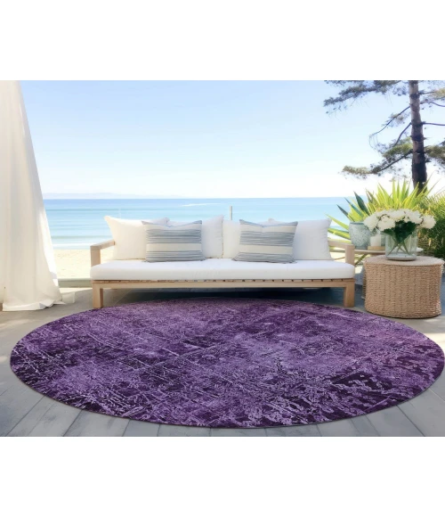 Chantille ACN559 Purple 8' x 8' Rug
