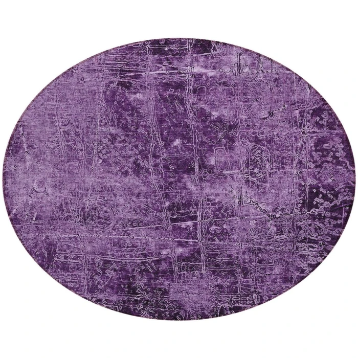 Chantille ACN559 Purple 8' x 8' Rug