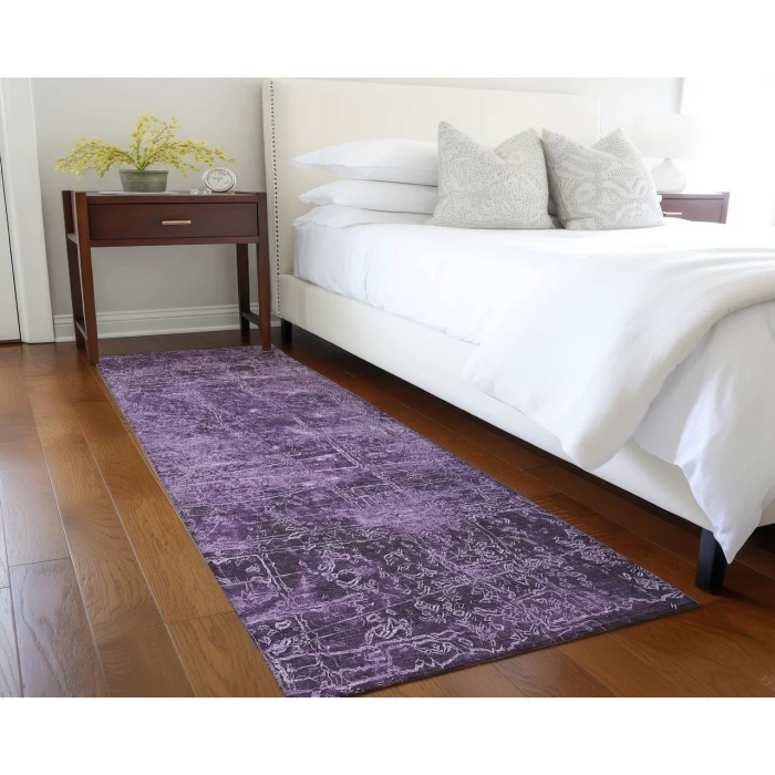 Chantille ACN559 Purple 2'3" x 7'6" Rug