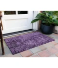 Chantille ACN559 Purple 1'8" x 2'6" Rug