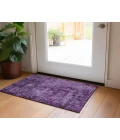 Chantille ACN559 Purple 1'8" x 2'6" Rug