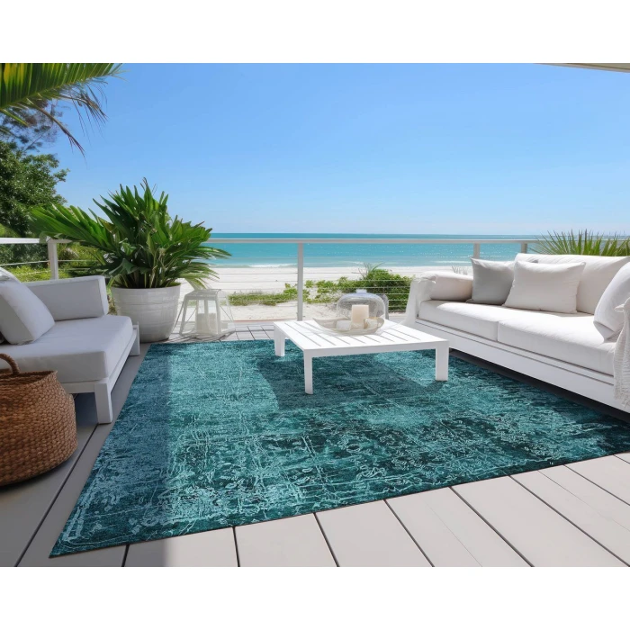 Chantille ACN559 Teal 8' x 10' Rug