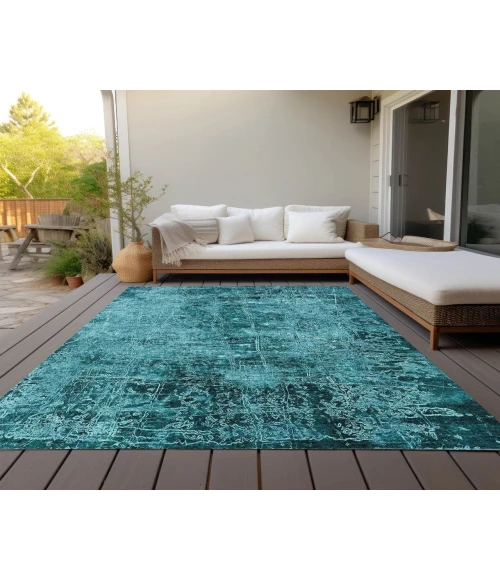 Chantille ACN559 Teal 5' x 7'6" Rug
