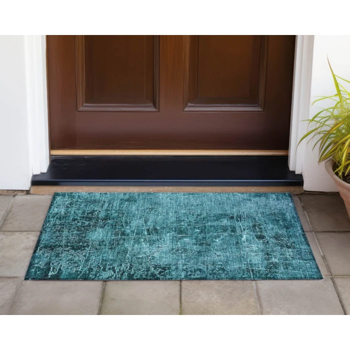 Chantille ACN559 Teal 1'8" x 2'6" Rug
