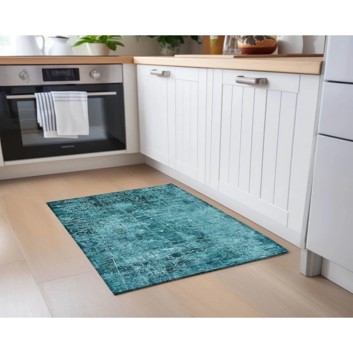 Chantille ACN559 Teal 1'8" x 2'6" Rug