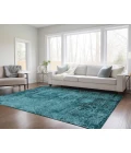 Chantille ACN559 Teal 5' x 7'6" Rug