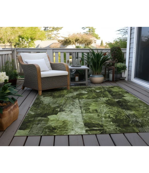 Chantille ACN560 Green 3' x 5' Rug
