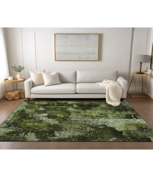 Chantille ACN560 Green 3' x 5' Rug