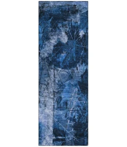 Addison Chantille ACN560 Navy 2 ft. 3 in. x 7 ft. 6 in. Runner Rug