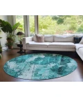 Chantille ACN560 Teal 8' x 8' Rug