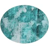 Addison Chantille ACN560 Teal 8 ft. x 8 ft. Round Rug