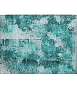 Addison Chantille ACN560 Teal 1 ft. 8 in. x 2 ft. 6 in. Rectangle Rug