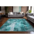 Chantille ACN560 Teal 5' x 7'6" Rug