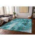 Chantille ACN560 Teal 5' x 7'6" Rug