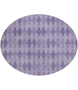 Addison Chantille ACN561 Purple 8 ft. x 8 ft. Round Rug