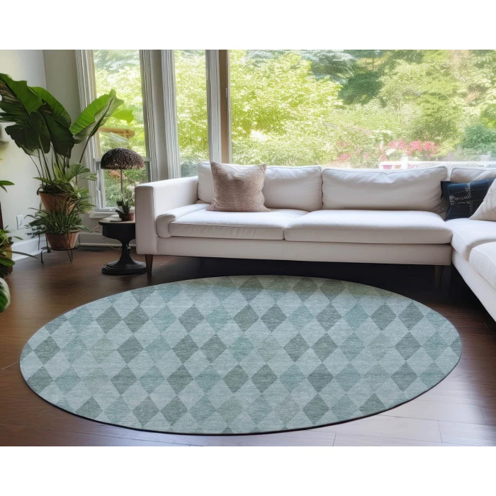 Chantille ACN561 Teal 8' x 8' Rug