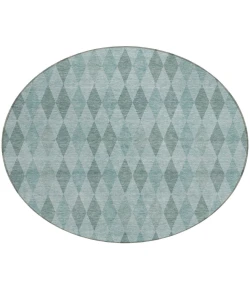 Addison Chantille ACN561 Teal 8 ft. x 8 ft. Round Rug