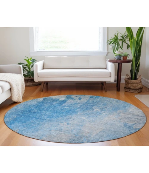 Chantille ACN562 Blue 8' x 8' Rug