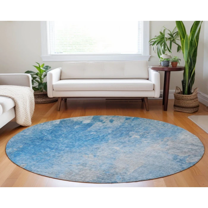 Chantille ACN562 Blue 8' x 8' Rug