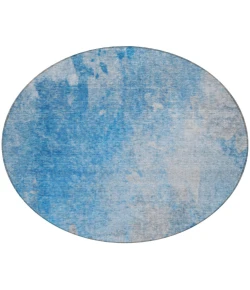 Addison Chantille ACN562 Blue 8 ft. x 8 ft. Round Rug