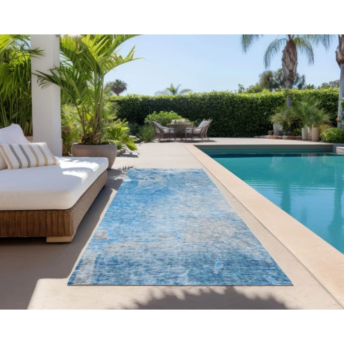 Chantille ACN562 Blue 2'3" x 7'6" Rug