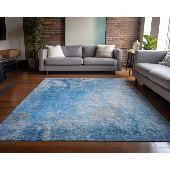 Chantille ACN562 Blue 2'6" x 3'10" Rug