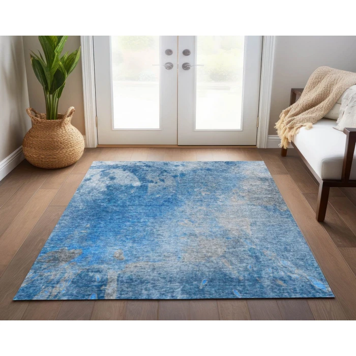 Chantille ACN562 Blue 2'6" x 3'10" Rug