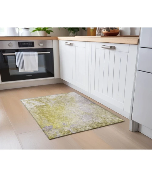 Chantille ACN562 Gold 1'8" x 2'6" Rug