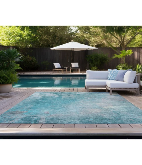 Chantille ACN562 Teal 8' x 10' Rug