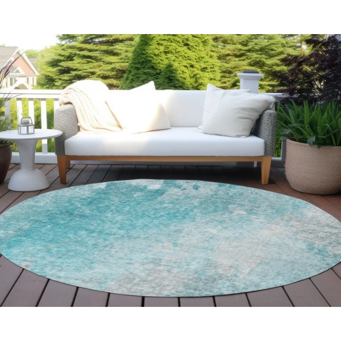 Chantille ACN562 Teal 8' x 8' Rug