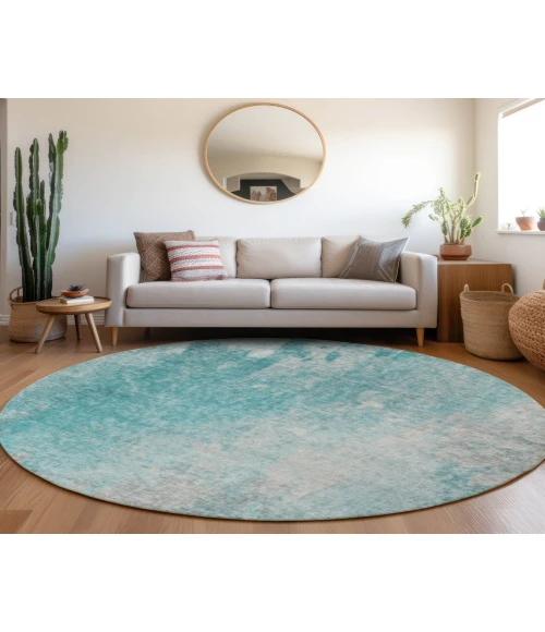 Chantille ACN562 Teal 8' x 8' Rug