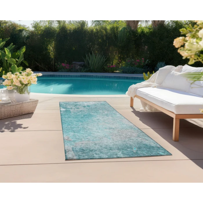 Chantille ACN562 Teal 2'3" x 7'6" Rug