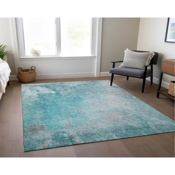 Chantille ACN562 Teal 2'6" x 3'10" Rug