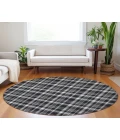 Chantille ACN563 Black 8' x 8' Rug