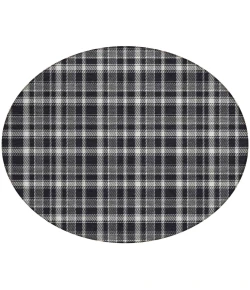 Addison Chantille ACN563 Black 8 ft. x 8 ft. Round Rug