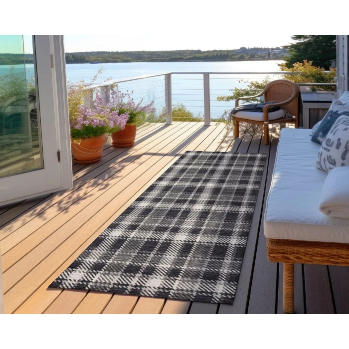 Chantille ACN563 Black 2'3" x 7'6" Rug