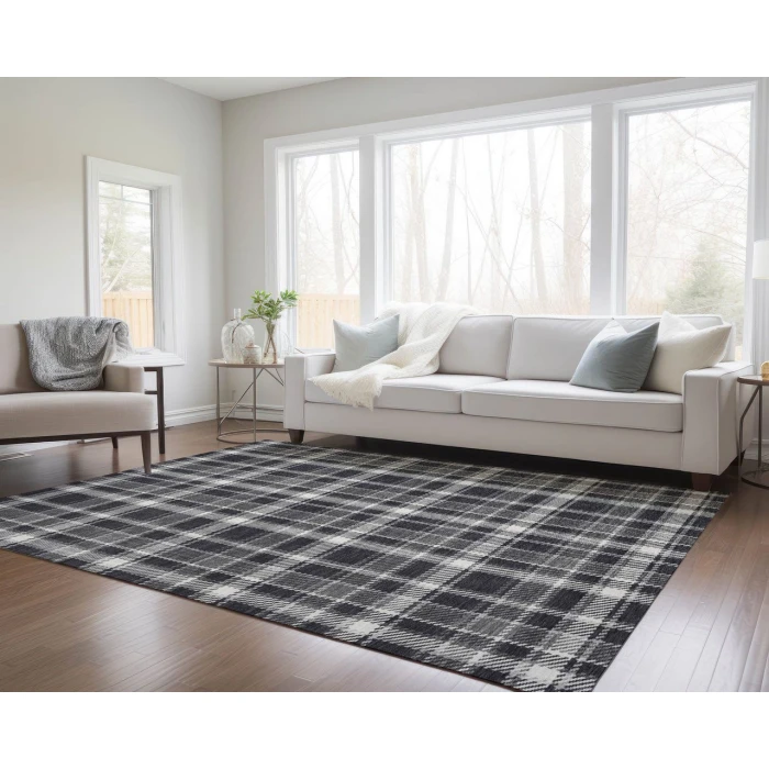 Chantille ACN563 Black 8' x 10' Rug